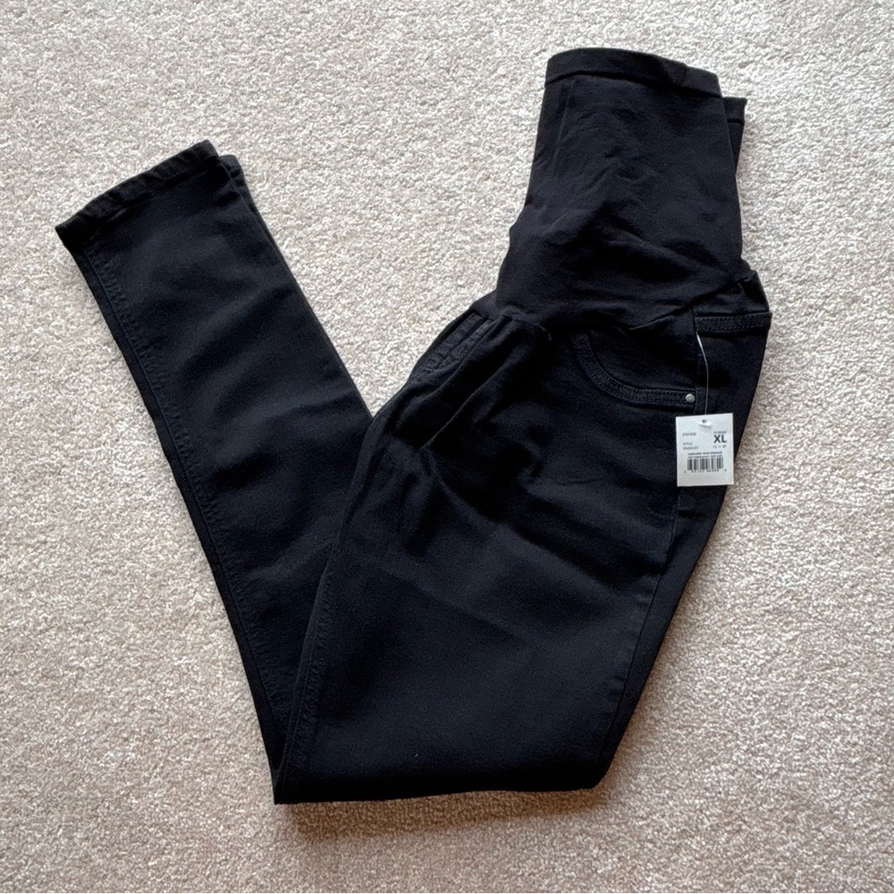 Indigo Blue maternity jeans-black